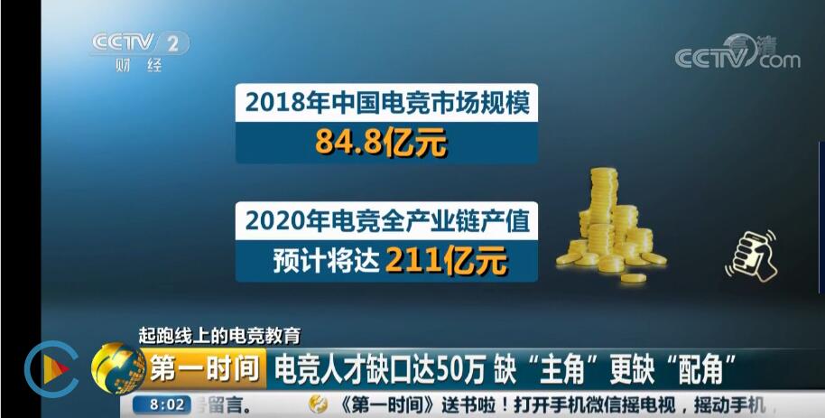 電競行業(yè)50萬個(gè)崗位缺口，“職”等你來！